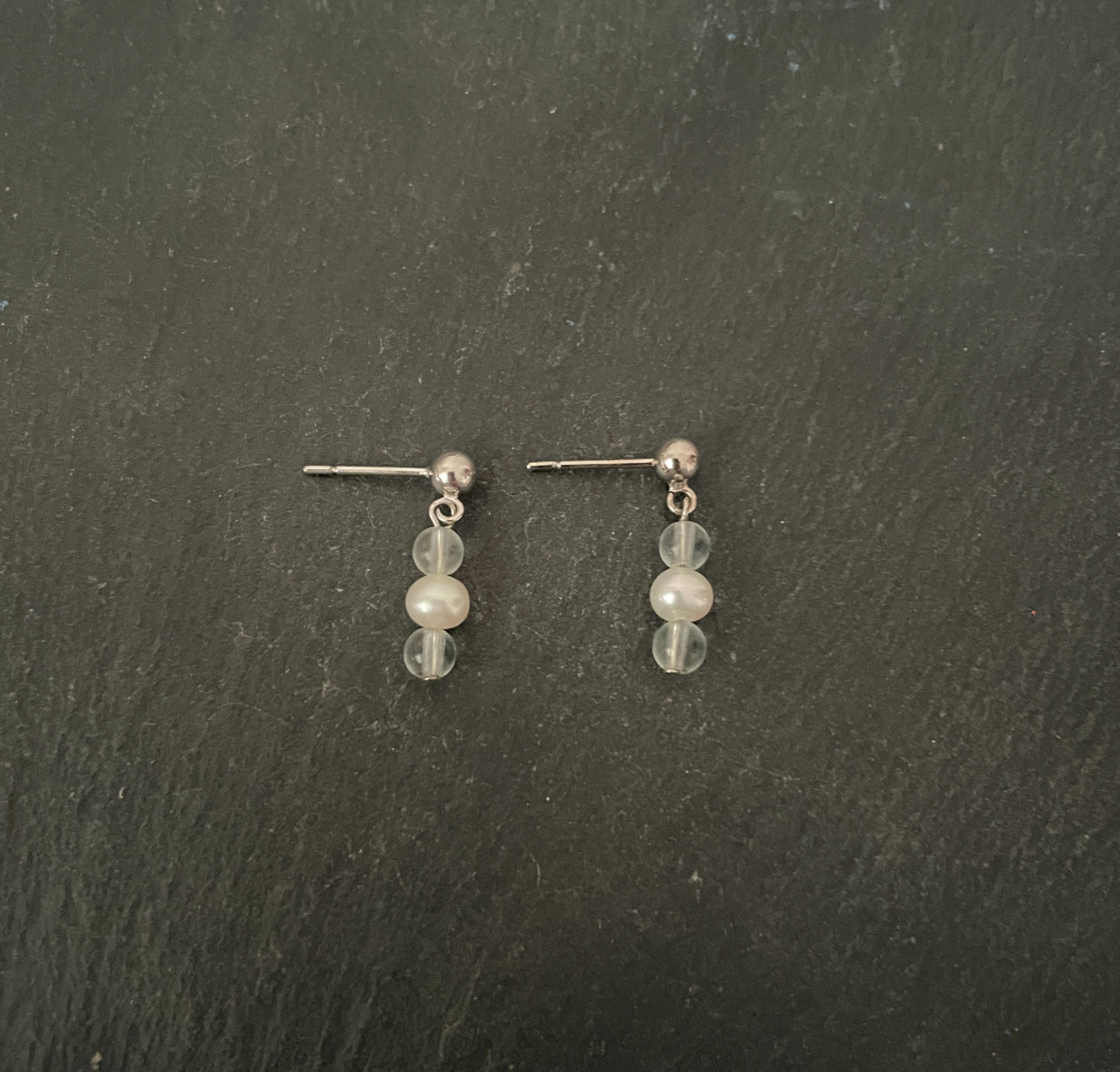Pearl and Gemstone Earrings image 5