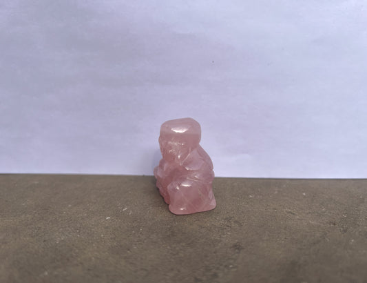 Rose Quartz Buddha image 1