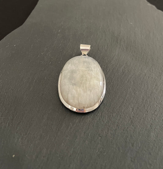 Oval Moonstone Pendant image 1