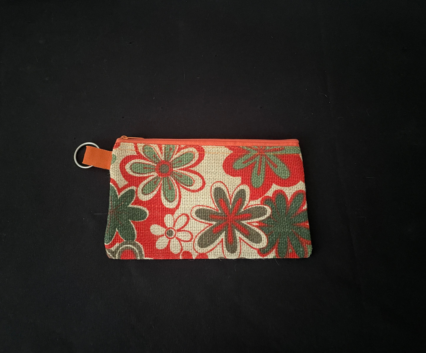Orange Flower Purse image 0