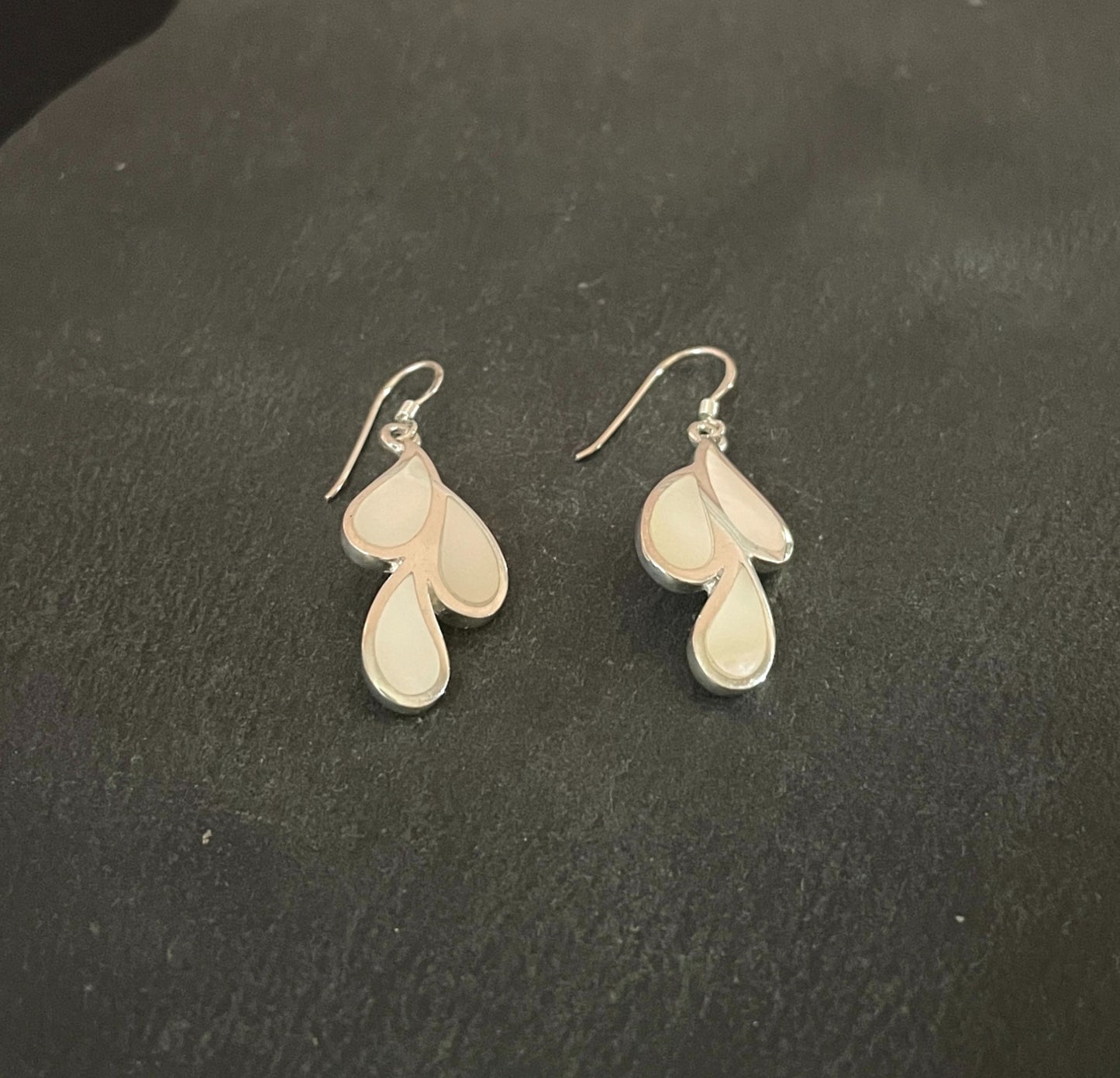 Teardrop Mother Of Pearl Earrings image 1