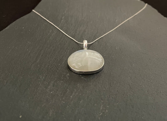 Oval Moonstone Pendant image 1