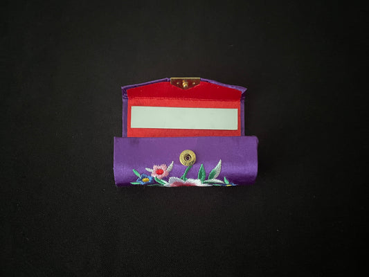 Embroided Flower Lipstick Case image 1