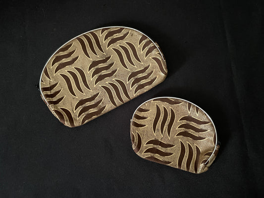 Set of 2 Brown Purses image 1
