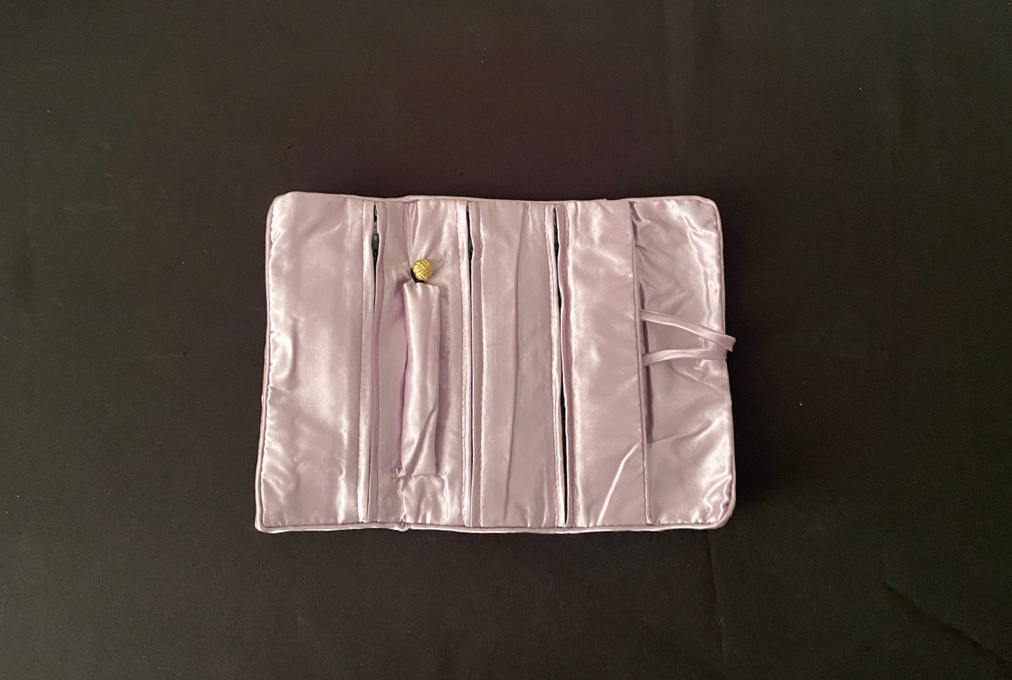 Lilac and Gold Jewellery Wrap image 3