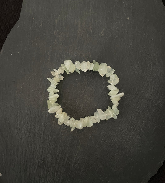 New Jade Chip Bracelet image 1
