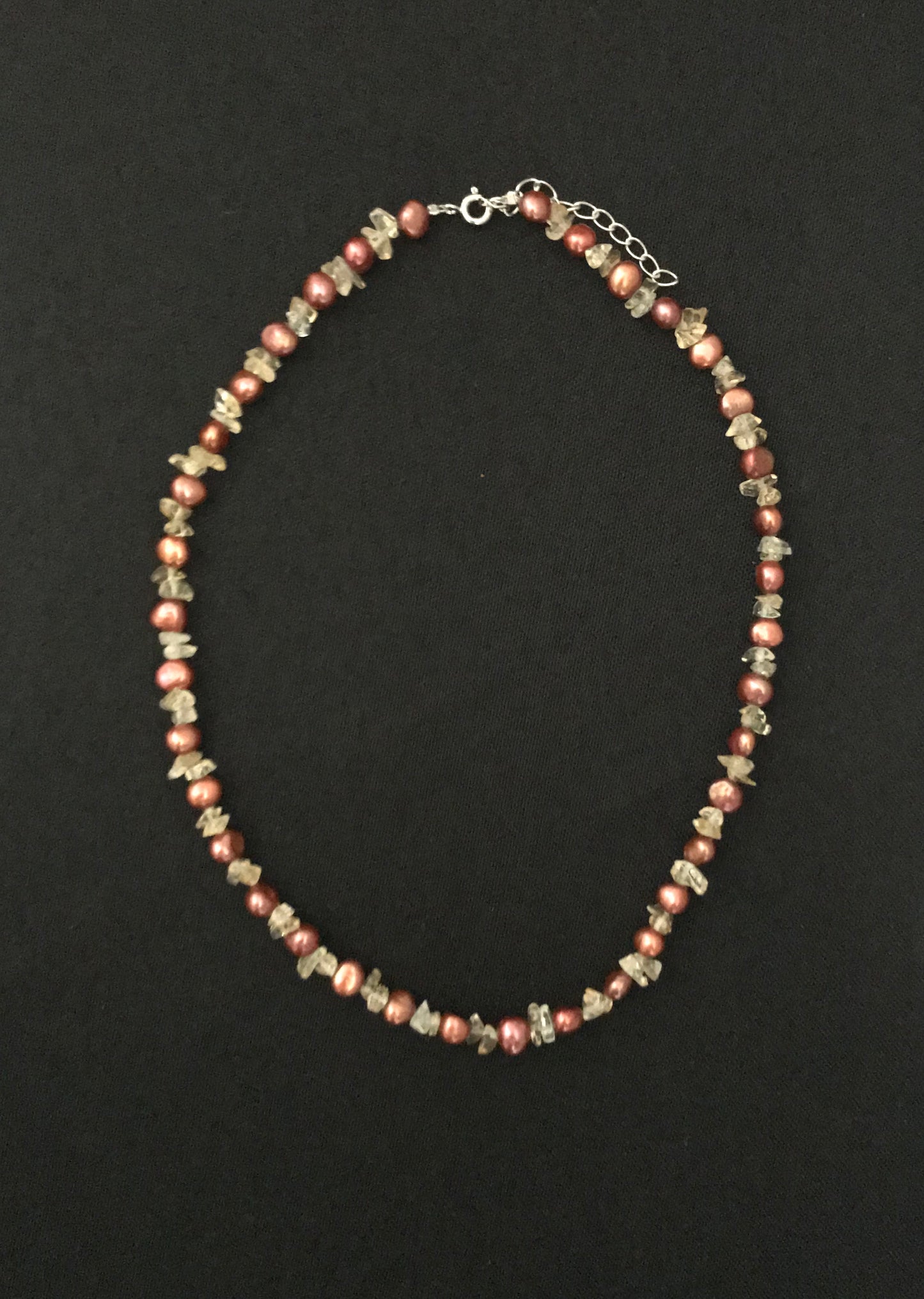 Pearl and Gemstone Necklace image 3