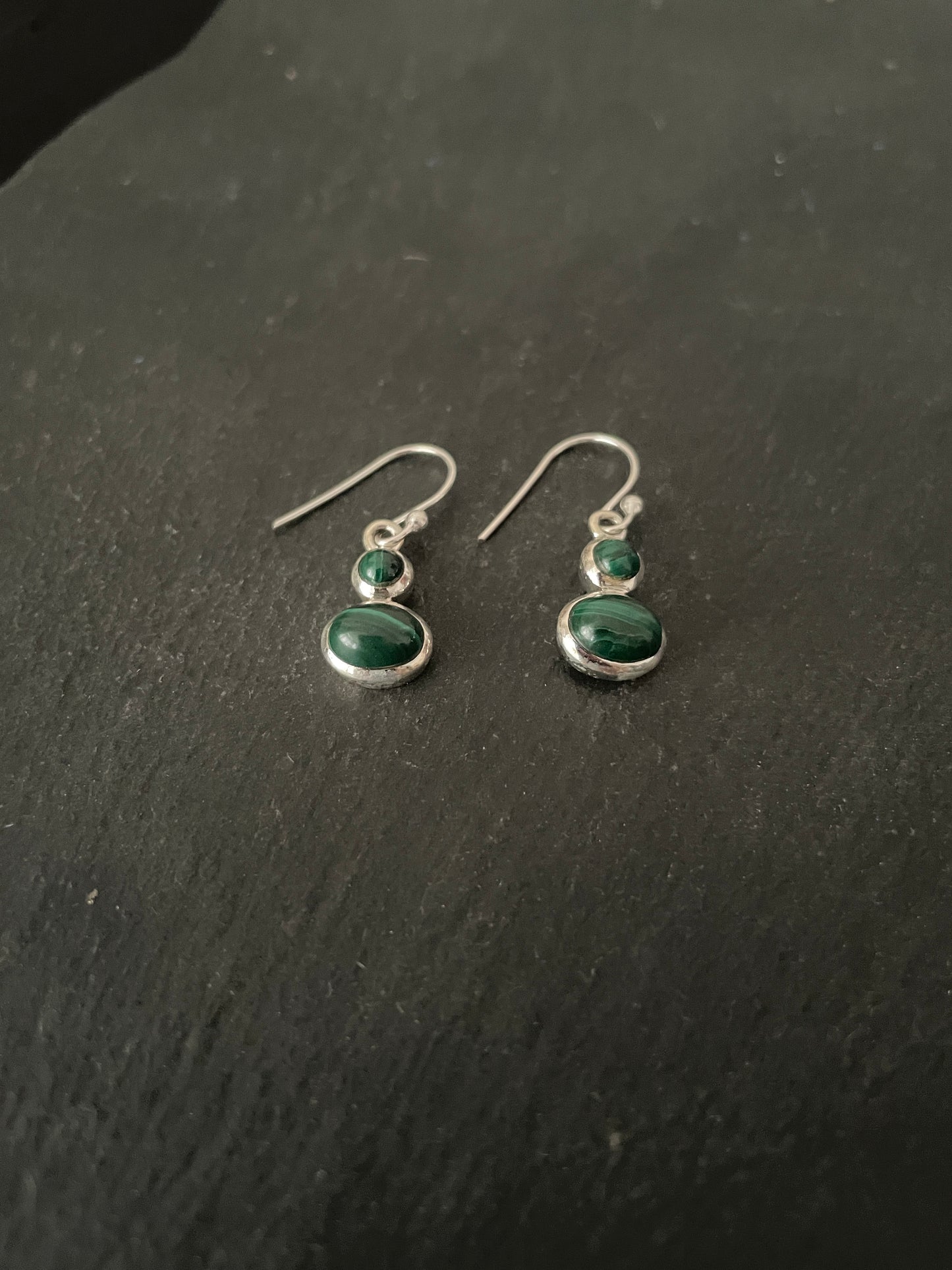 Malachite Earrings image 1