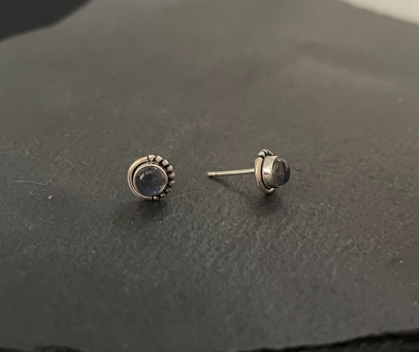 Labradorite Stud Earrings image 1