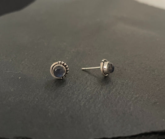 Labradorite Stud Earrings image 1