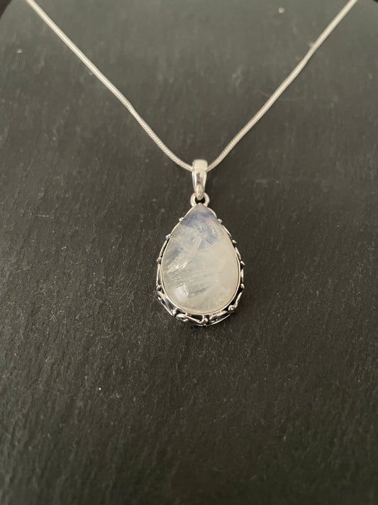 Teardrop Moonstone Pendant image 1