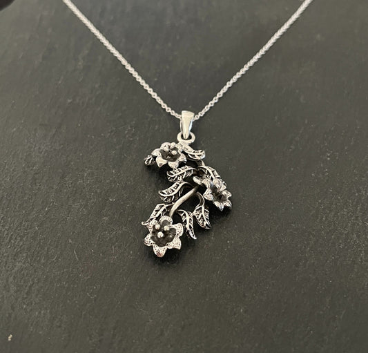 Silver Flower Pendant image 1