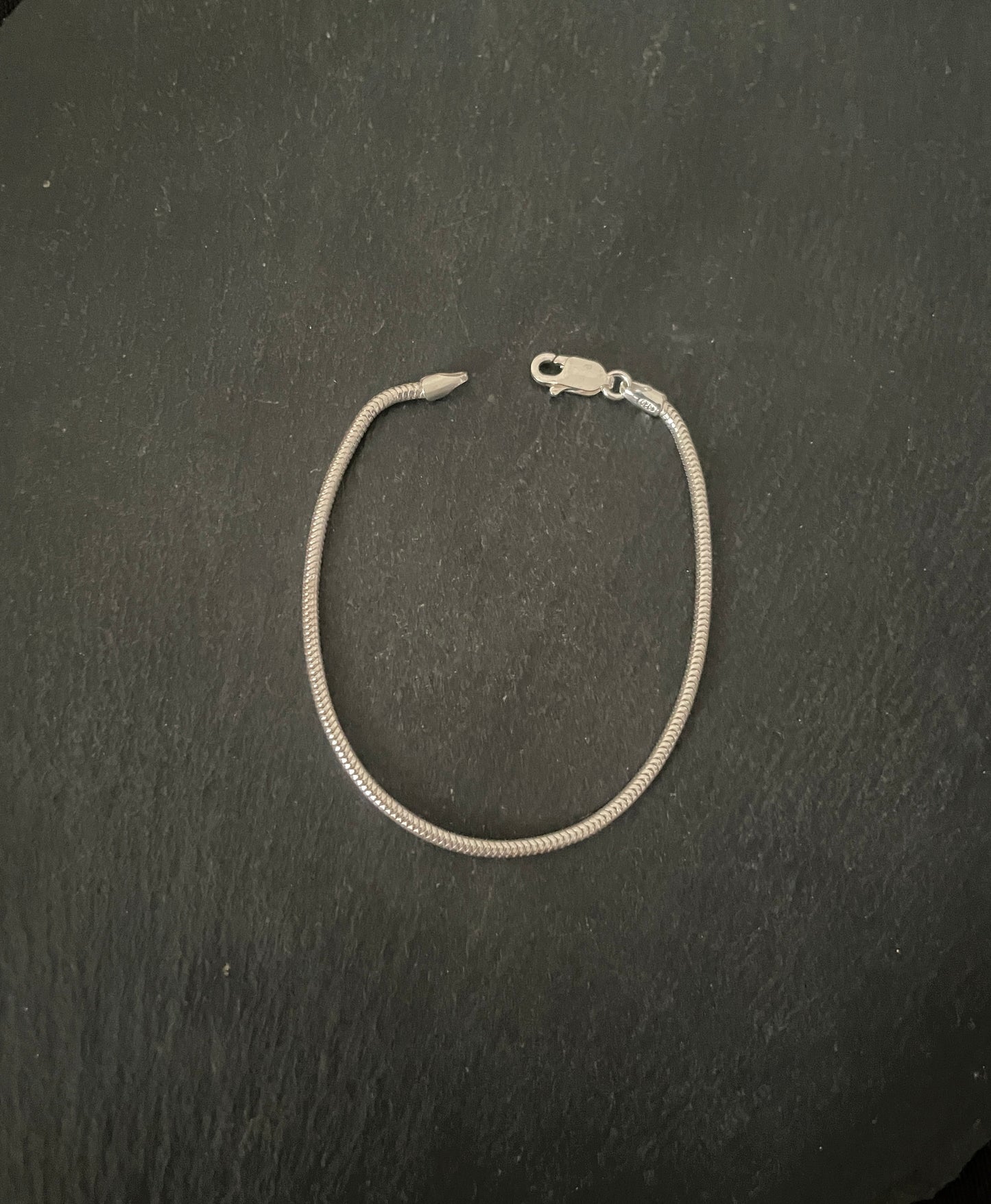 Sterling Silver Snake Chain Bracelet image 2