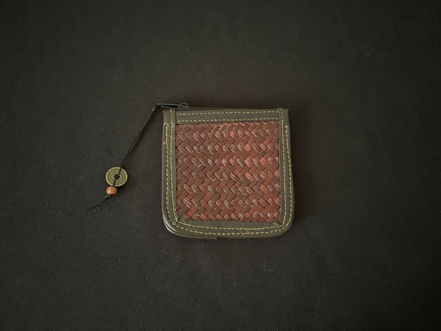 Brown Woven Purse image 0