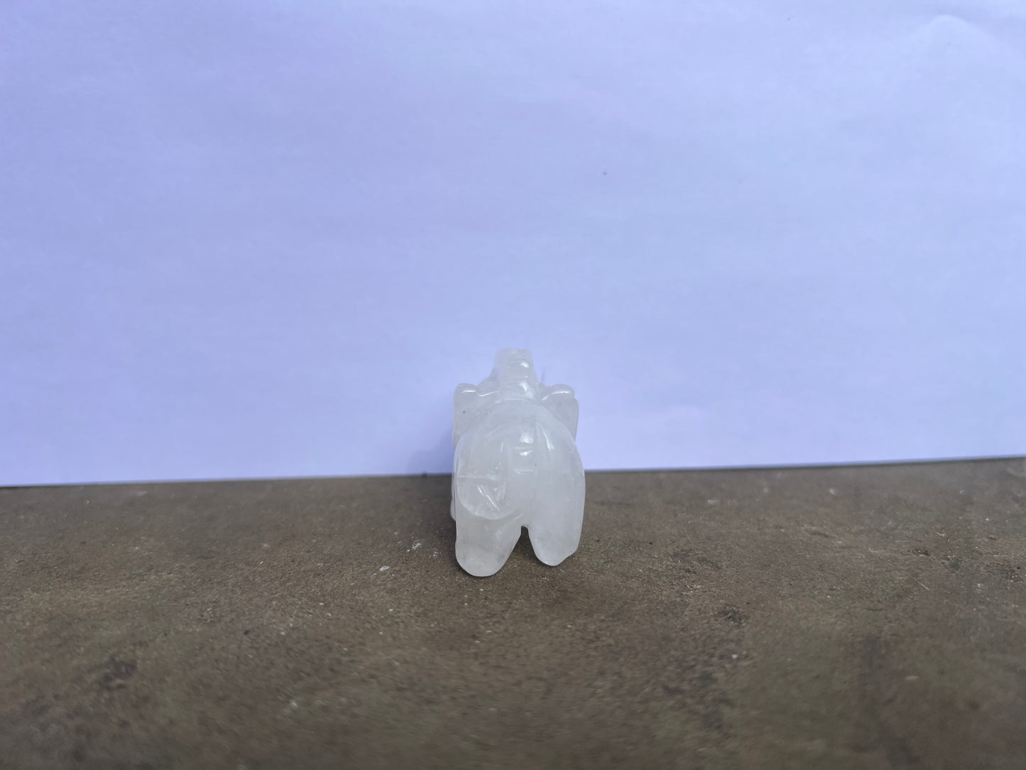 Clear Quartz Elephant image 3