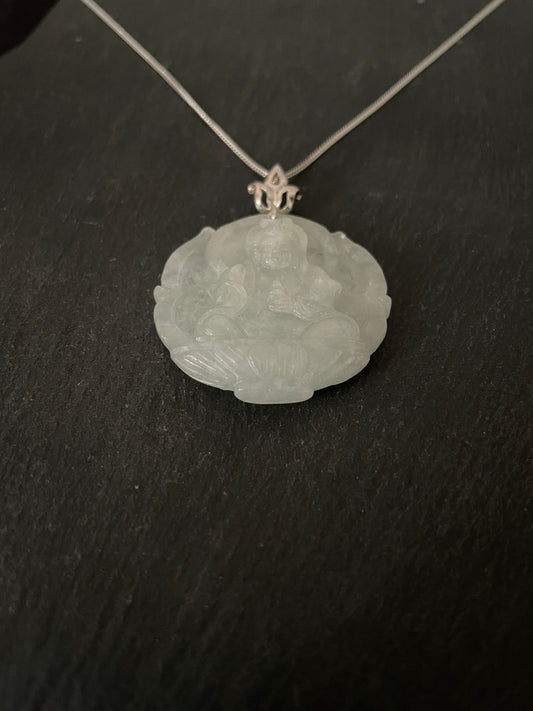 Jade Buddha Pendant image 1