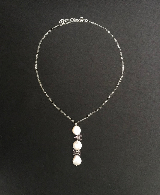 Coin Pearl Necklace image 1