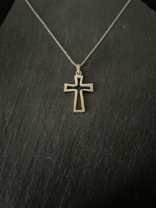 Silver Cross Pendant image 1