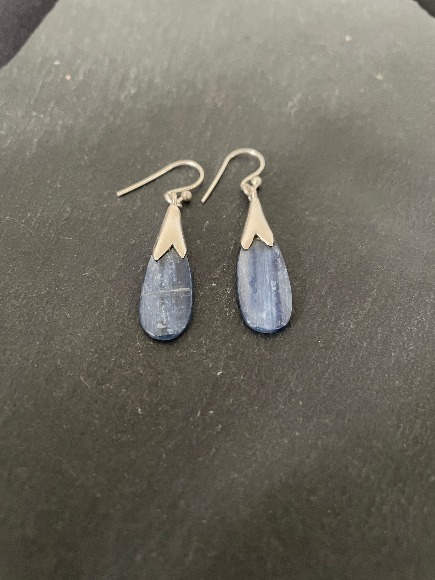 Kyanite and Silver Earrings image 1