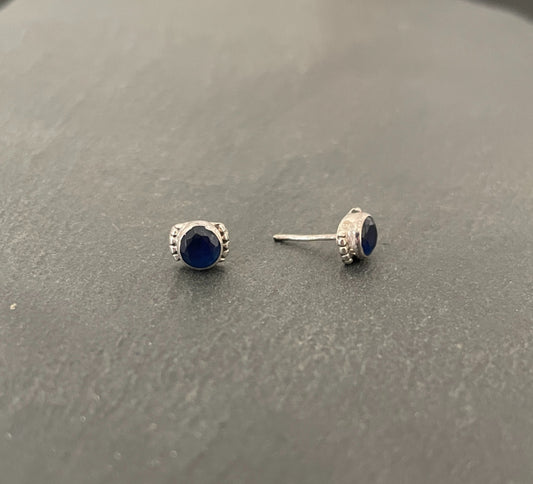 Sapphire Studs image 1