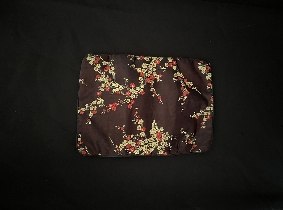 Black Flower Jewellery Wrap