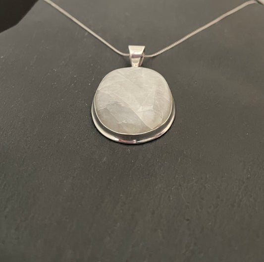 Oval Moonstone Pendant image 1