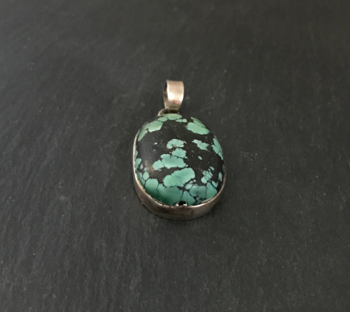 Turquoise Oval Pendant image 2