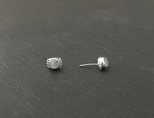 Moonstone Studs image 1