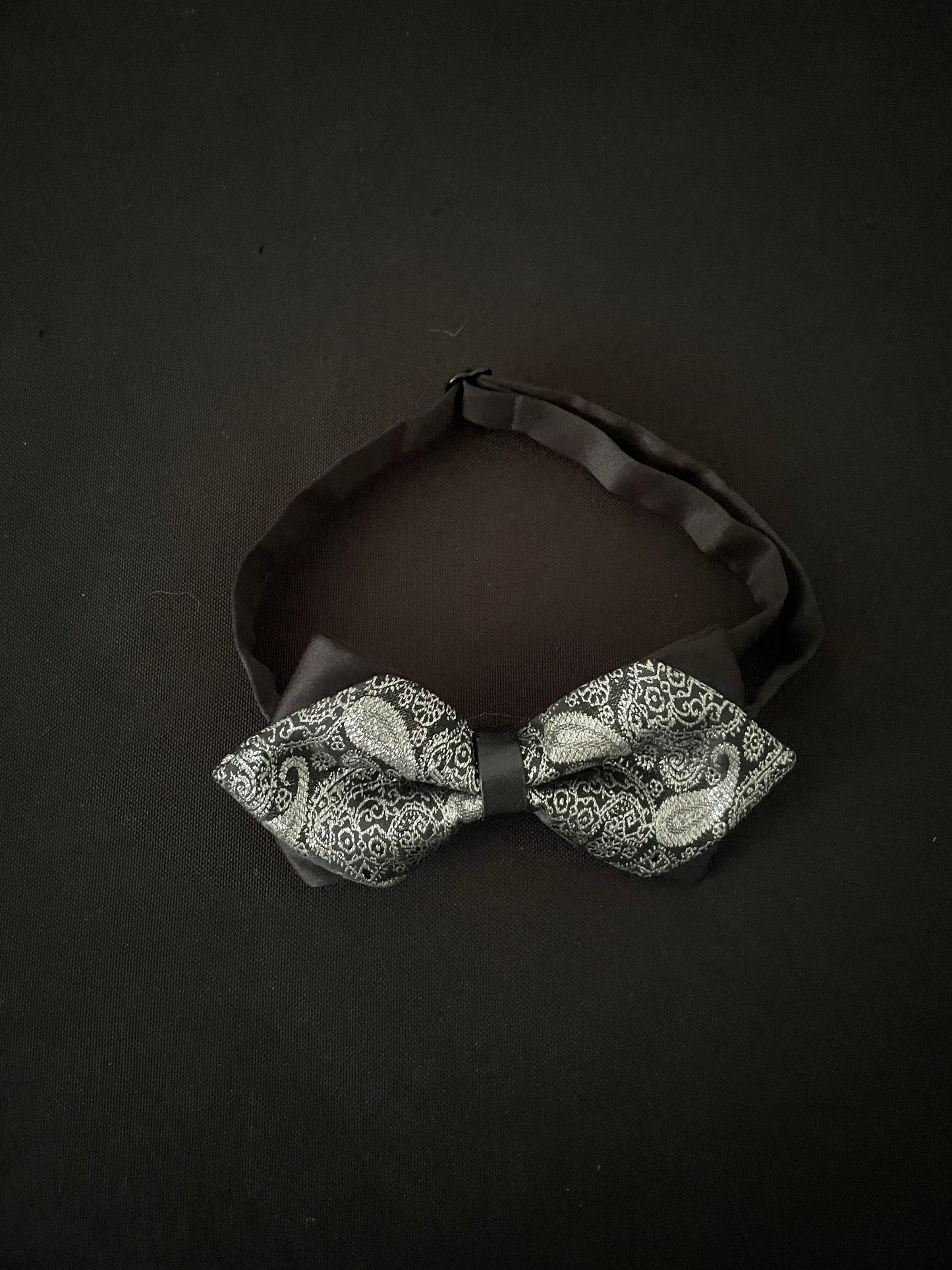 Silver Bow Tie image 1