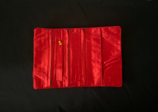 Red Flower Jewellery Wrap