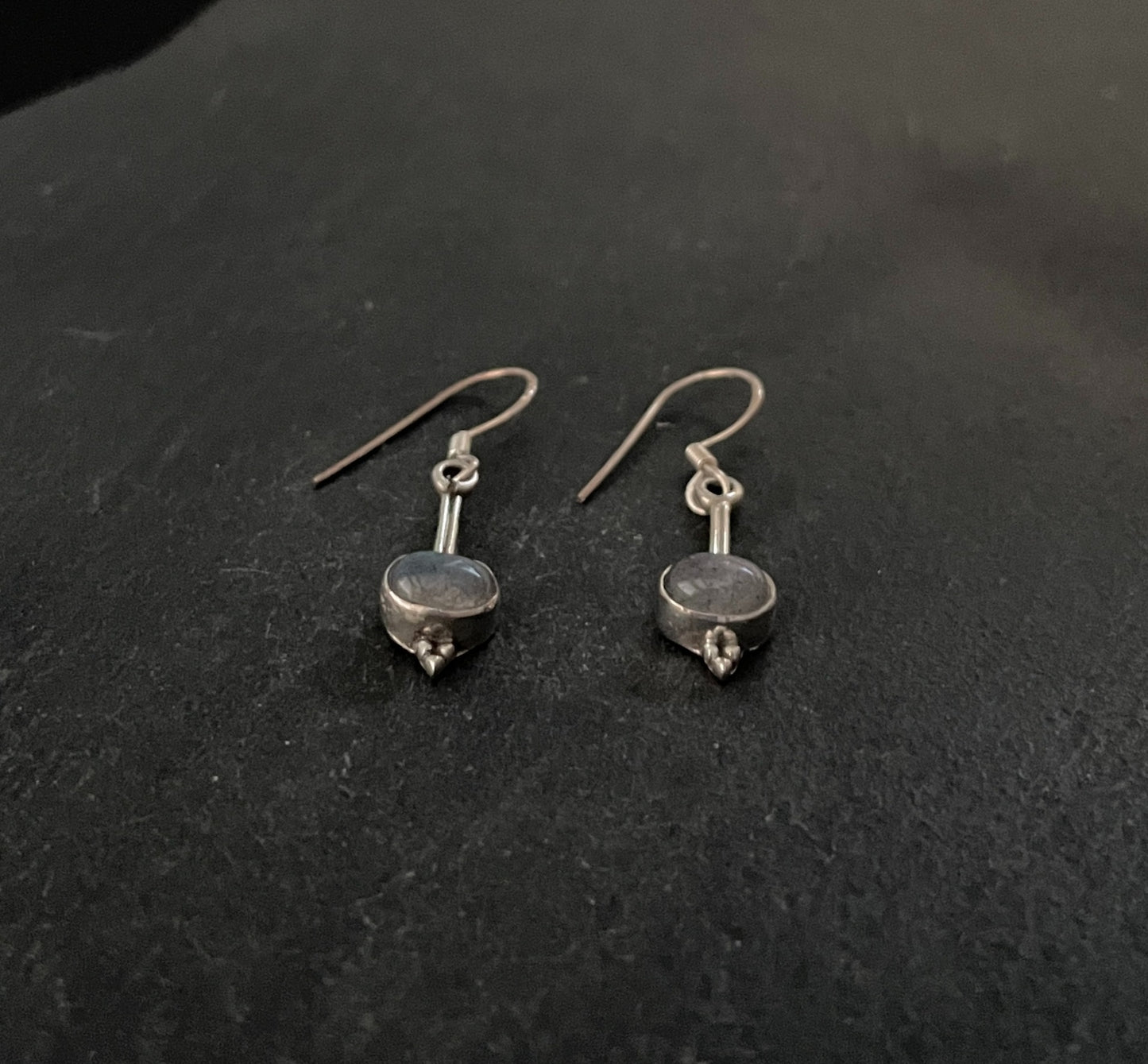 Labradorite Oval Earrings image 1