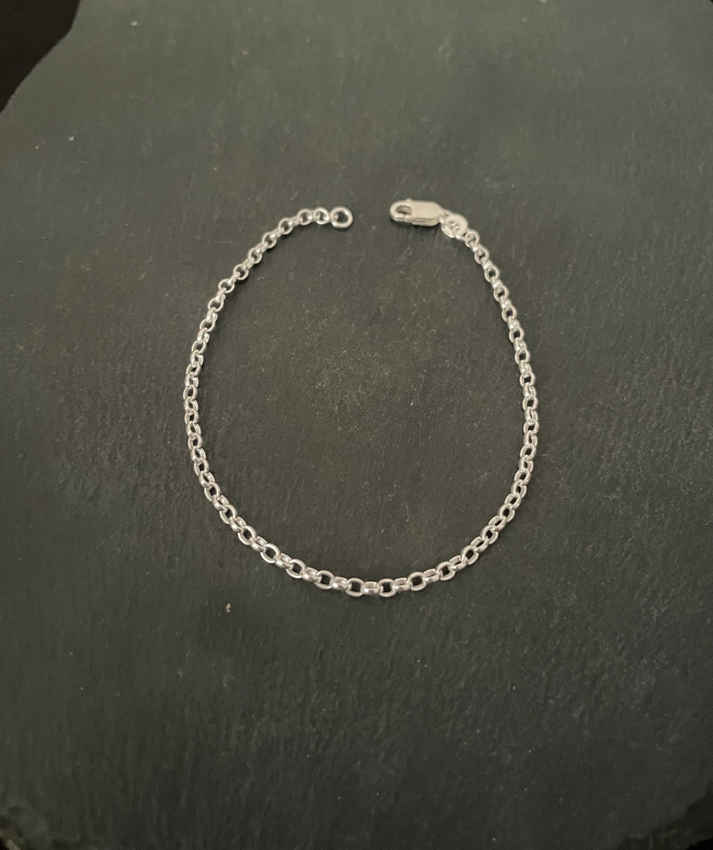 Sterling Silver Belcher Chain Bracelet image 2