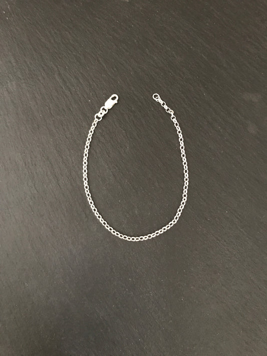 Sterling Silver Belcher Chain Bracelet image 1