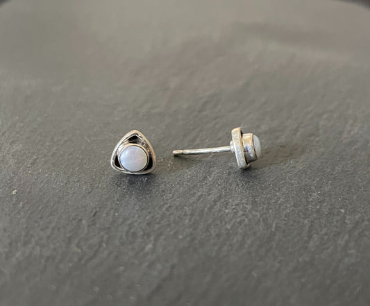 Pearl Stud Earrings image 1