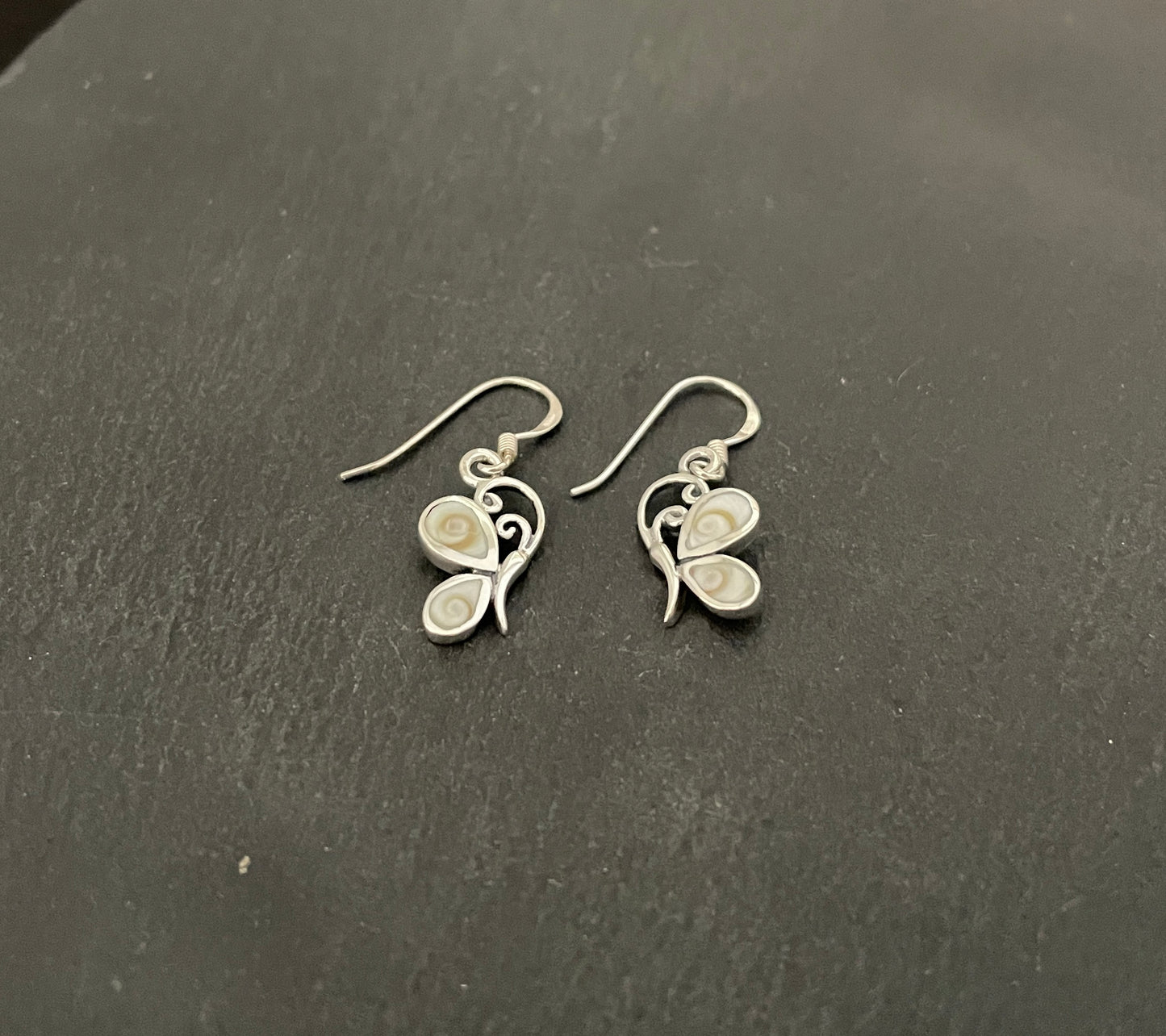 Shiva Shell Butterfly Earrings image 1
