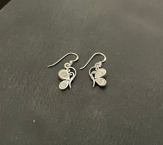 Shiva Shell Butterfly Earrings image 1