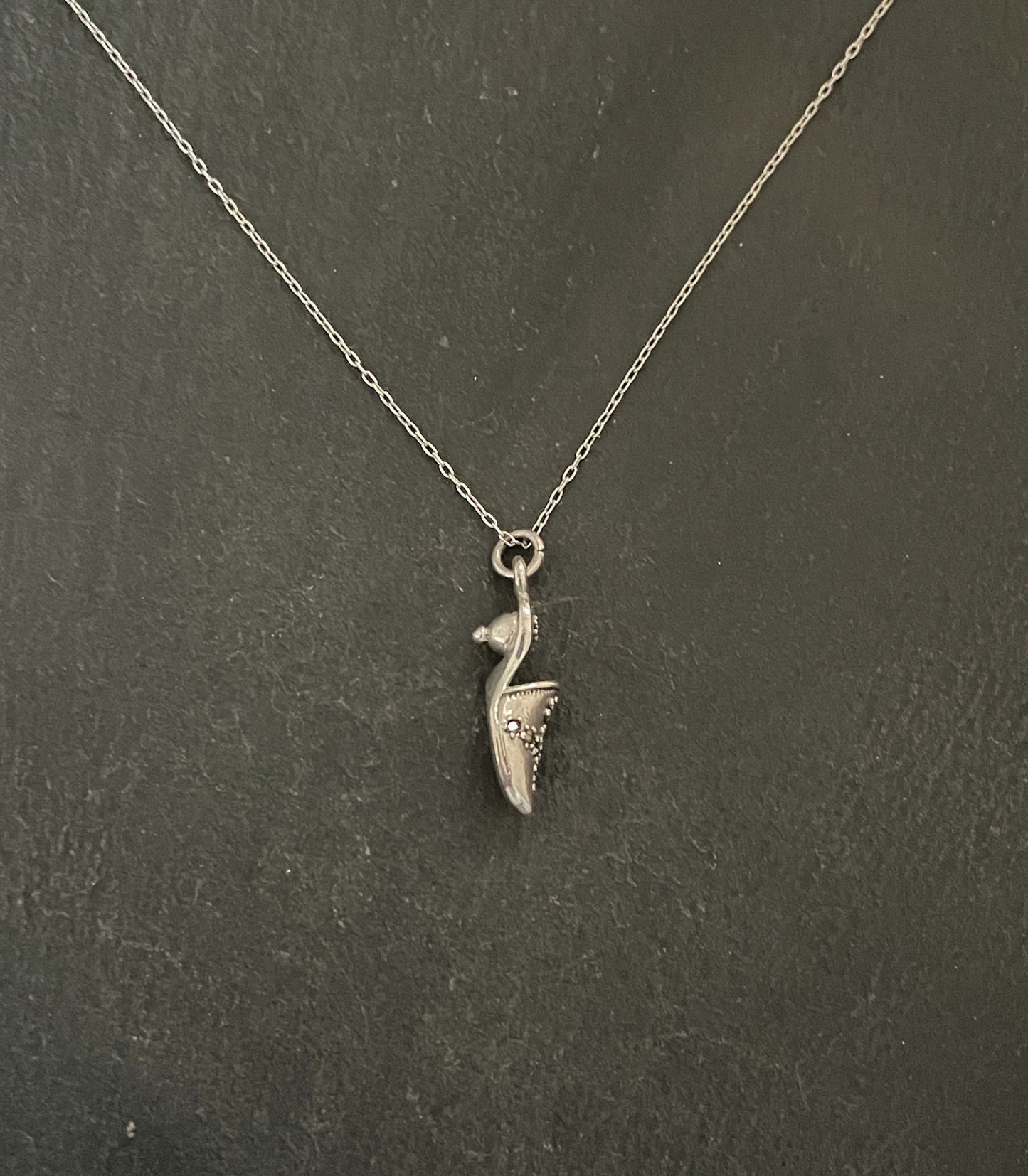 Marcasite Shoe Pendant image 1