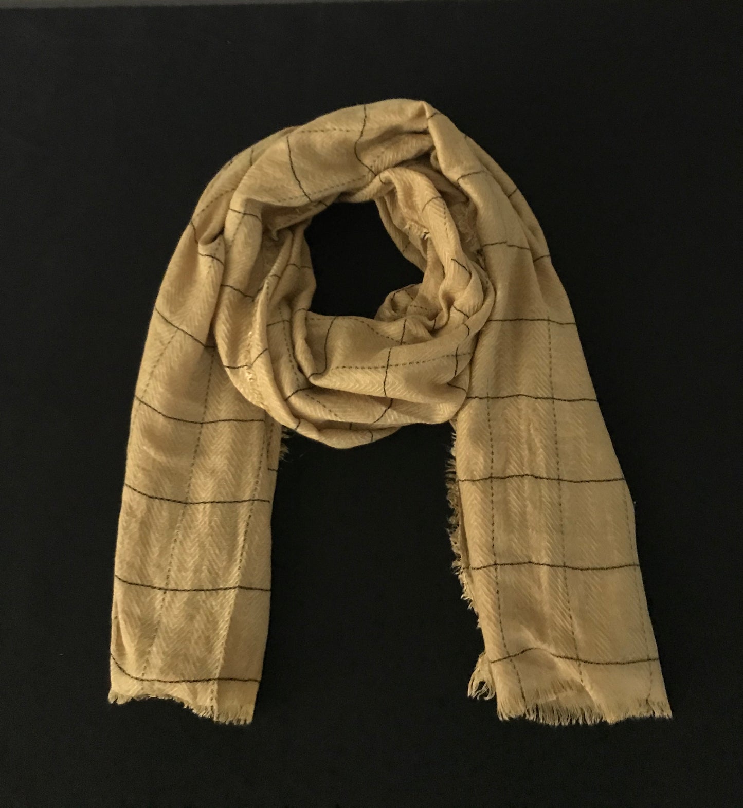 Small Check Scarf image 2