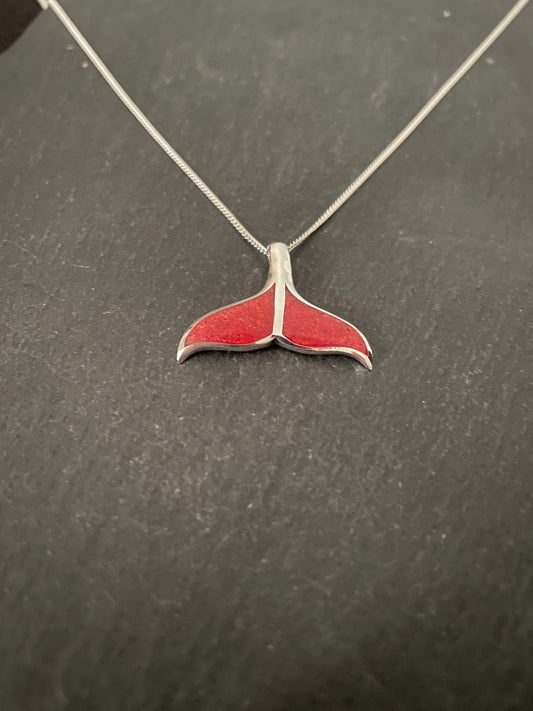 Whale Tail Coral Pendant image 1