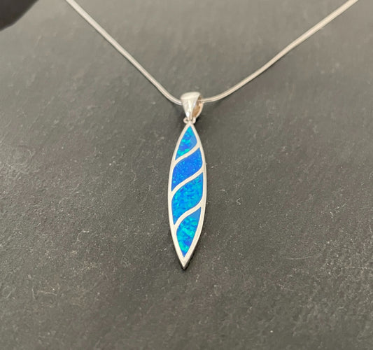 Synthetic Opal Pendant image 1