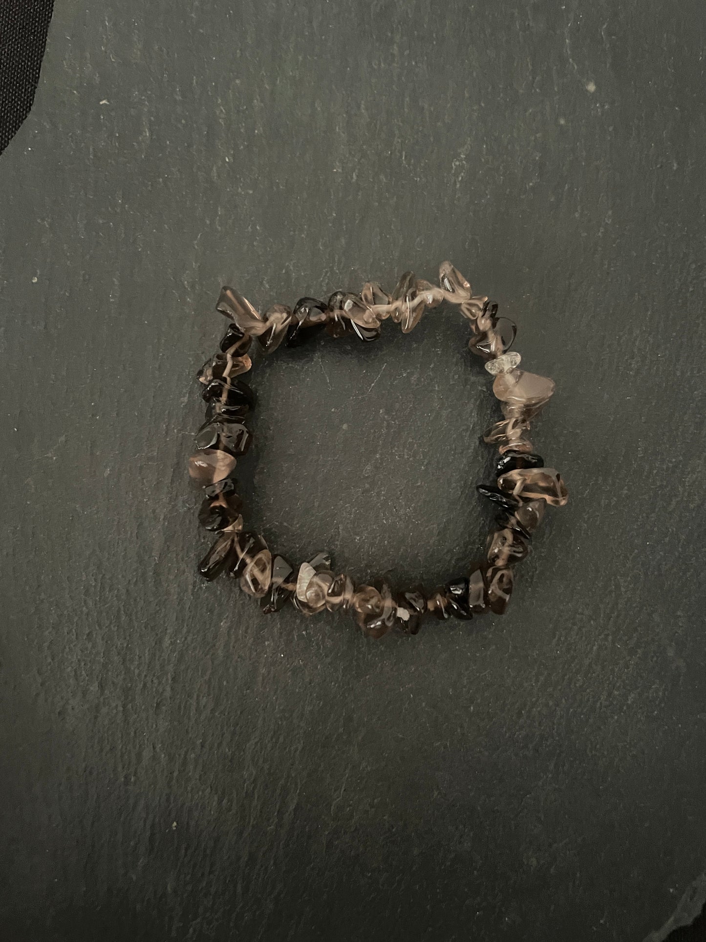 Smokey Quartz Chip Bracelet image 1