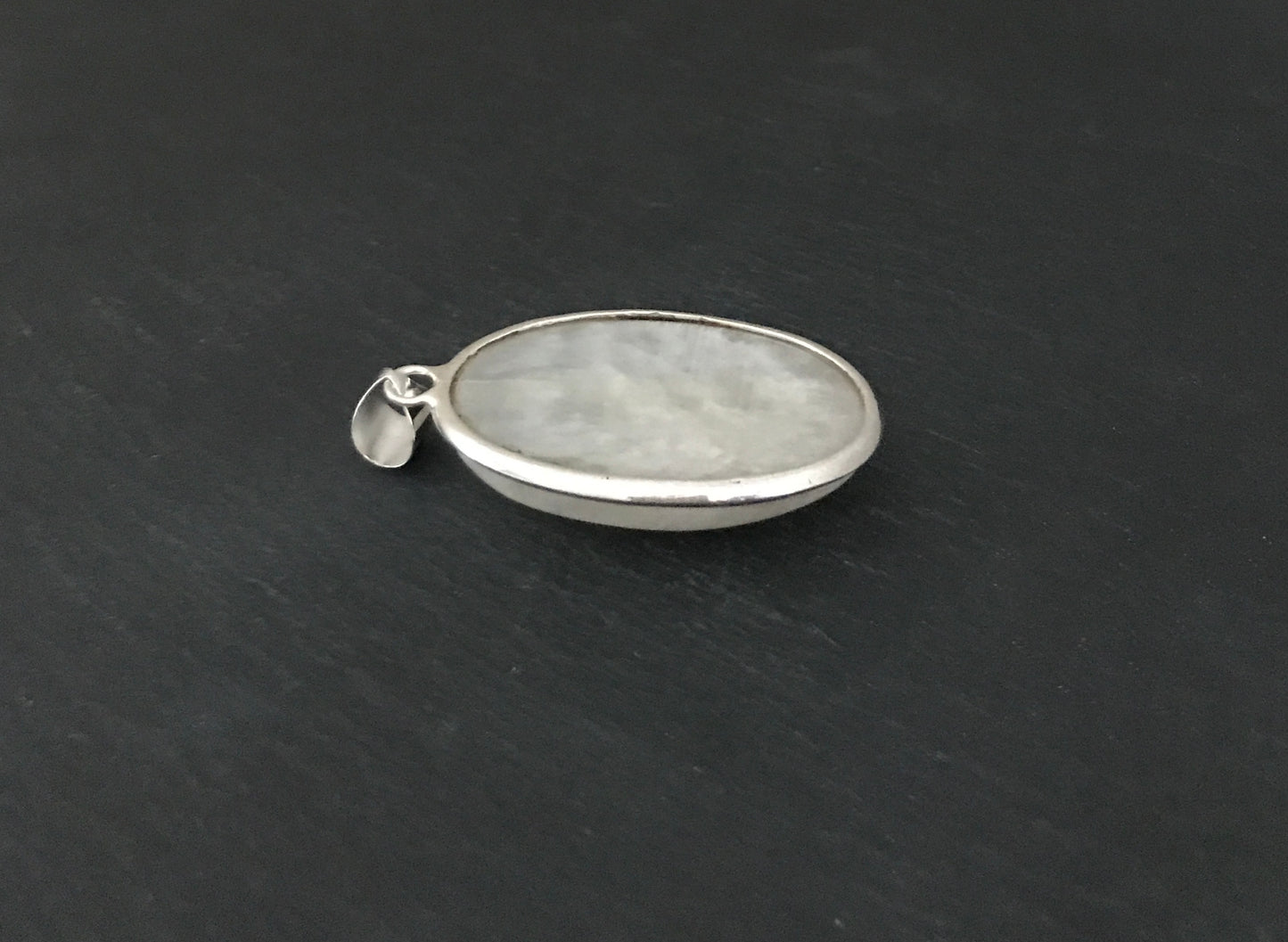 Oval Moonstone Pendant image 3