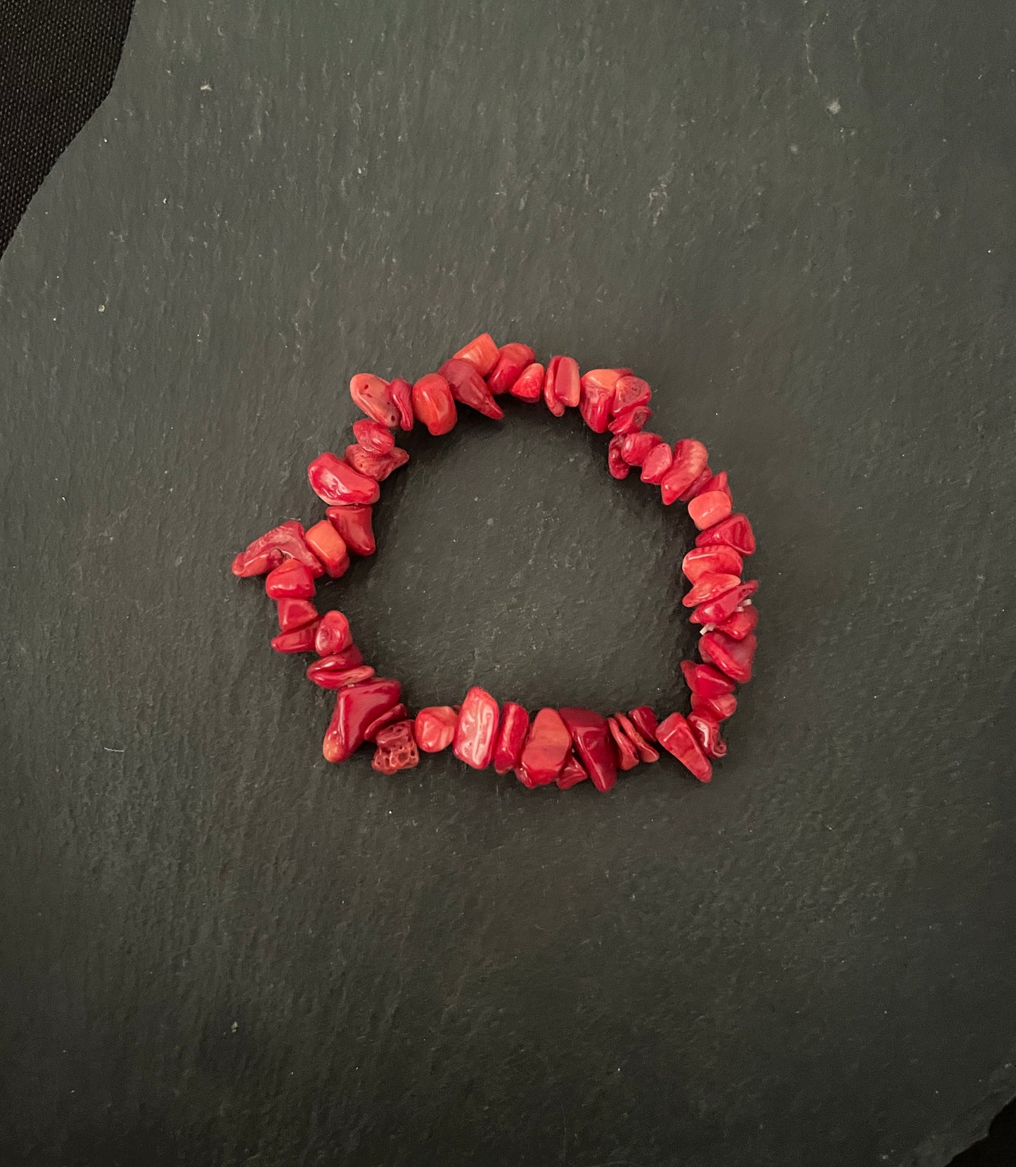Coral Chip Bracelet image 1
