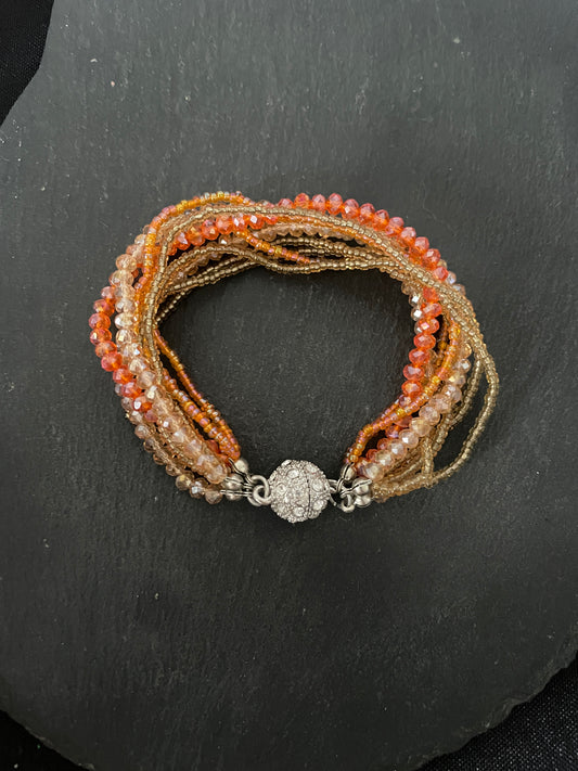 Coloured Bead Bracelet image 1