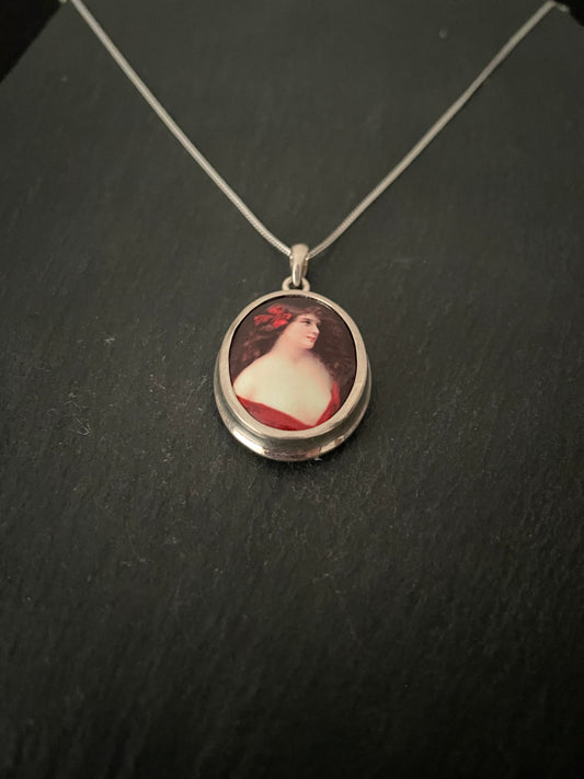 Cameo Style Pendant image 1