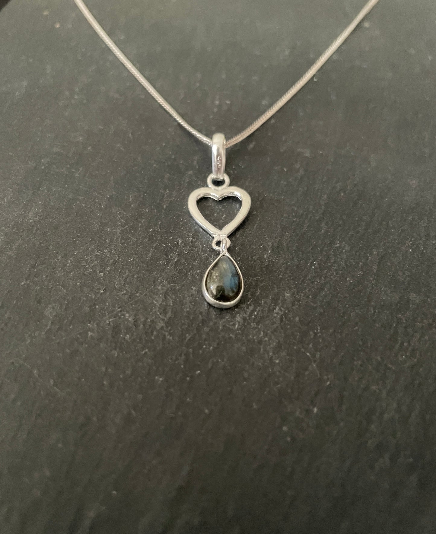 Labradorite Oval Pendant