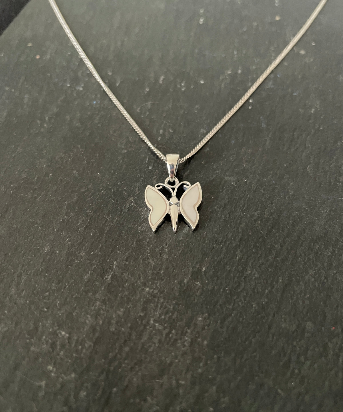Mother of Pearl Butterfly Pendant