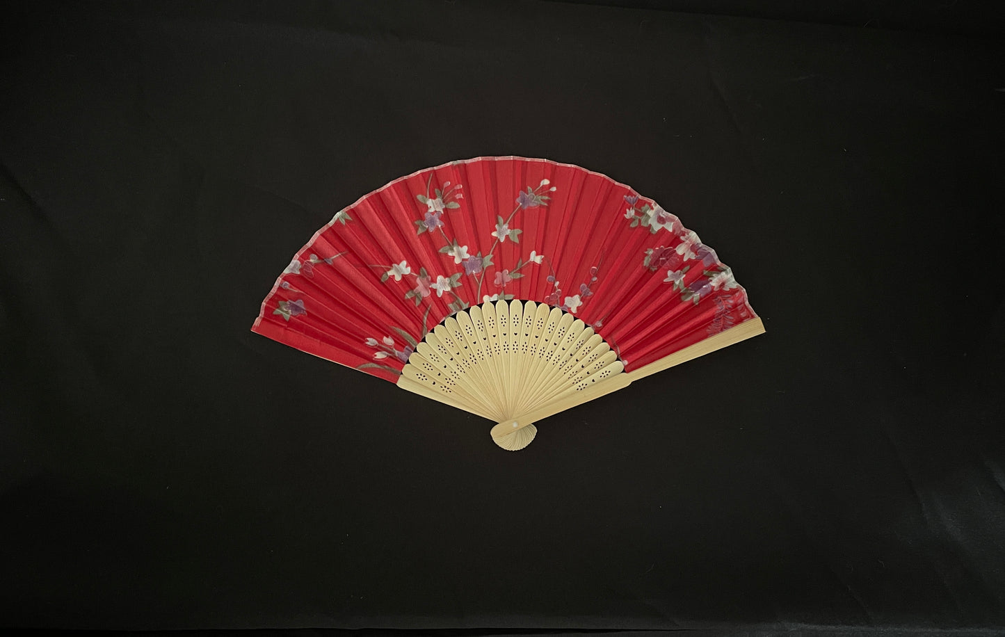 Red Handheld Fan