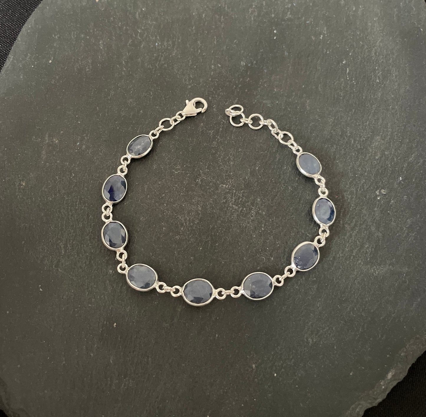Oval Sapphire Bracelet
