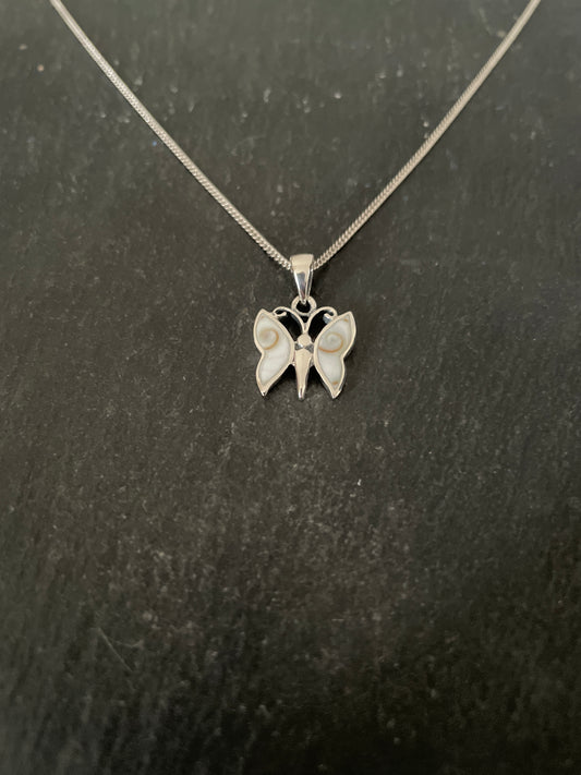 Shiva Shell Butterfly Pendant